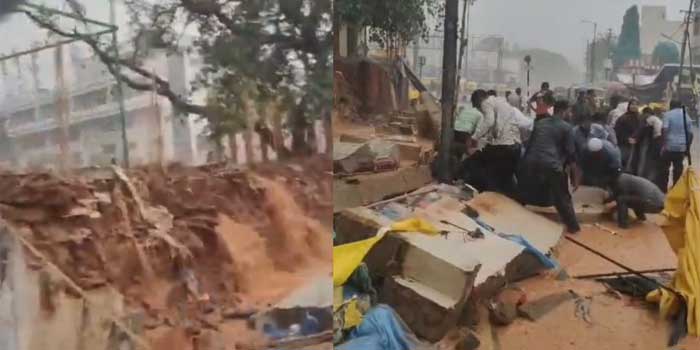 കനത്ത മഴയിലും കാറ്റിലും കാറ്റിലും ആശുപത്രിയുടെ മതിലിടിഞ്ഞുവീണ് രണ്ട് മലയാളികൾ ഉൾപ്പെടെ ഏഴ് മരണം!! അപകടത്തിൽപ്പെട്ടത് രാമമംഗലം കുടുംബശ്രീ യൂണിറ്റ് നടത്തിയ വിനോദയാത്രയുടെ ഭാഗമായാണ് ബെംഗളൂരുവിലെത്തിയവർ…