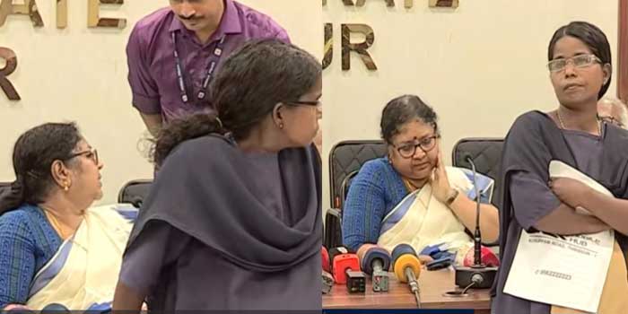 ”മരിച്ചു കഴിഞ്ഞിട്ട് എന്തു ചെയ്തിട്ടെന്താ, ജീവിച്ചിരിക്കുമ്പോൾ നോക്കണ്ടേ”…തൃശൂർ വെടിക്കെട്ട് ദുരന്തത്തിൽ മന്ത്രിമാരുടെ പത്രസമ്മേളനം യുവതി തടസപ്പെടുത്തിയതിനു പിന്നിൽ അയൽവാസിയുടെ പറമ്പിലെ ‘ചക്ക’